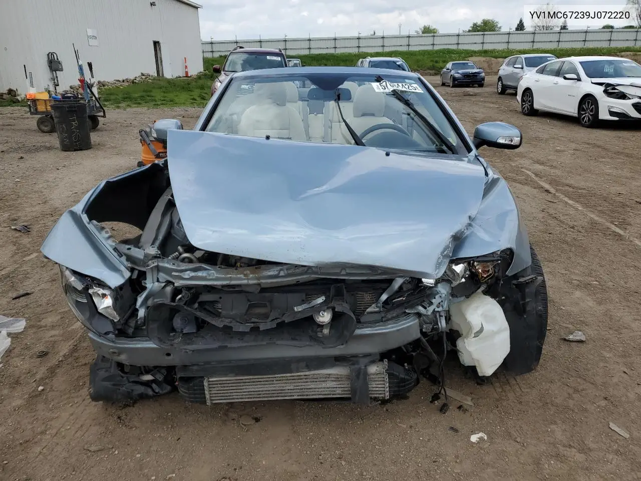 2009 Volvo C70 T5 VIN: YV1MC67239J072220 Lot: 57084425
