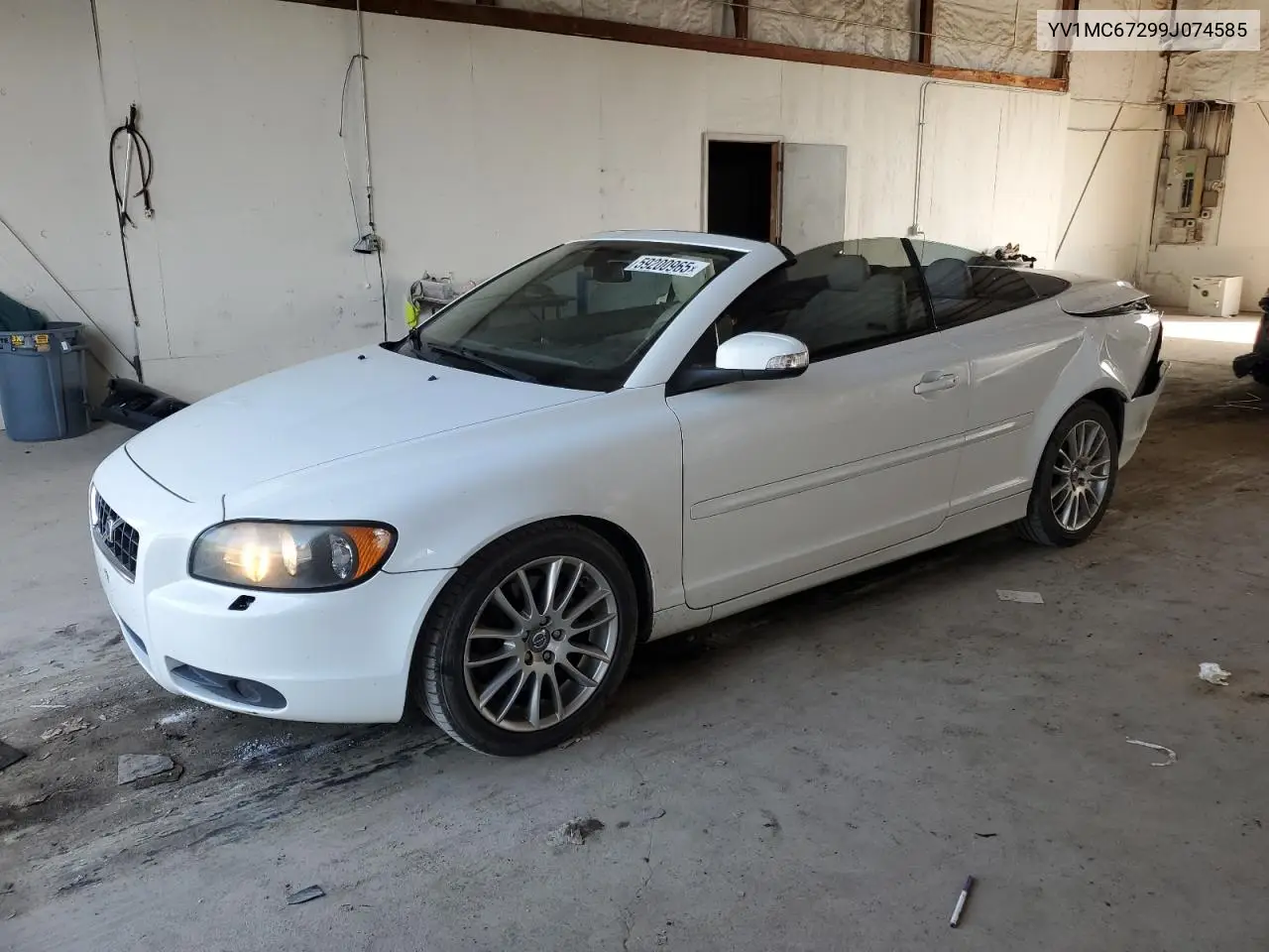 2009 Volvo C70 T5 VIN: YV1MC67299J074585 Lot: 59200965