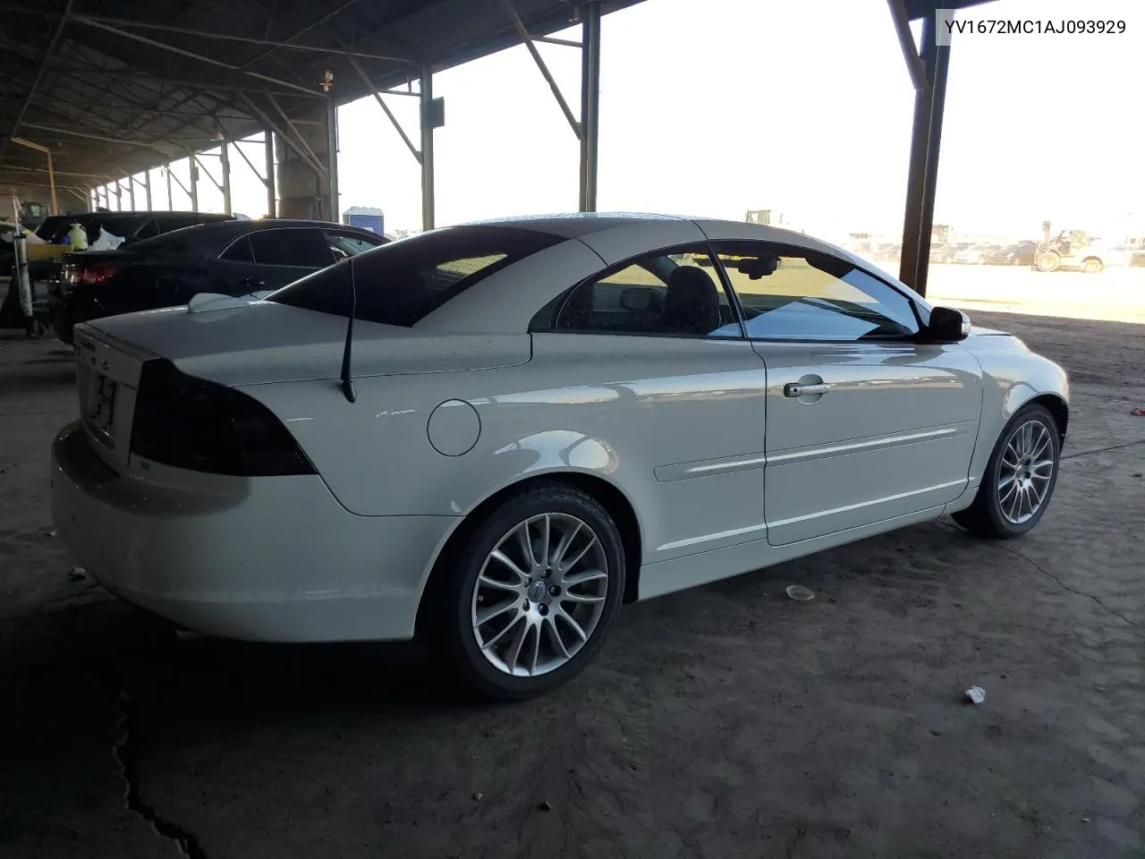 2010 Volvo C70 T5 VIN: YV1672MC1AJ093929 Lot: 76921244
