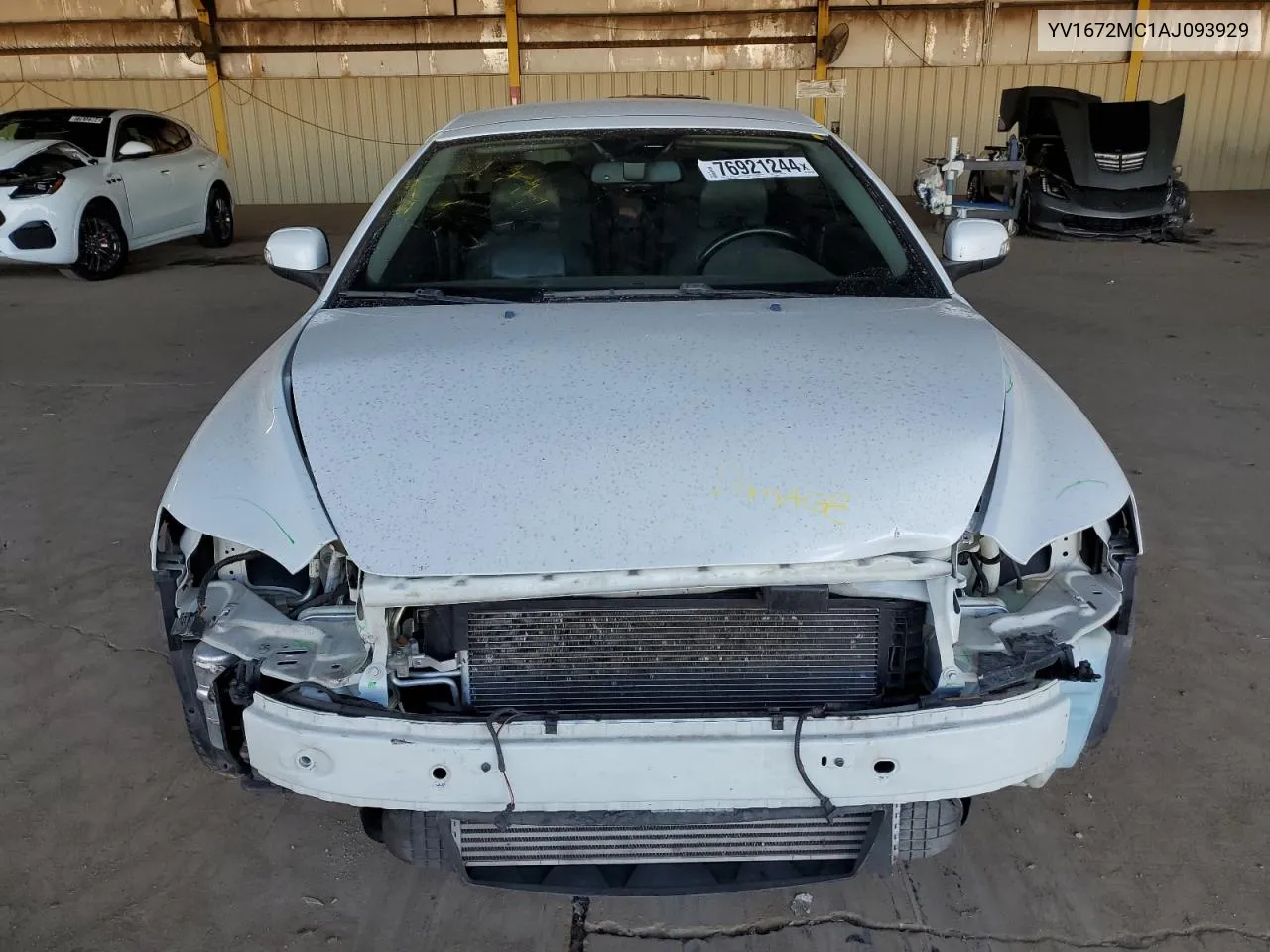 2010 Volvo C70 T5 VIN: YV1672MC1AJ093929 Lot: 76921244