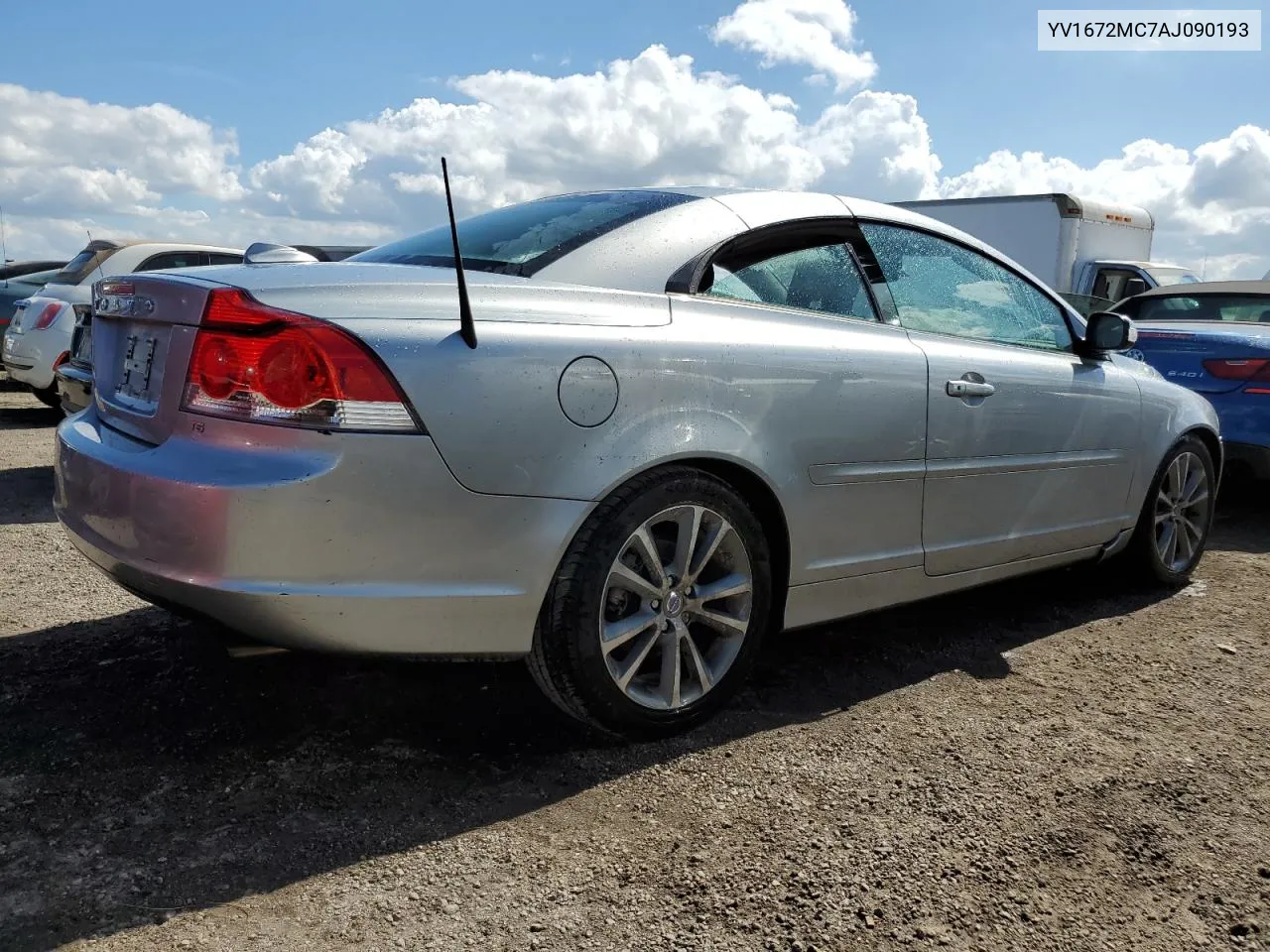 2010 Volvo C70 T5 VIN: YV1672MC7AJ090193 Lot: 77691324