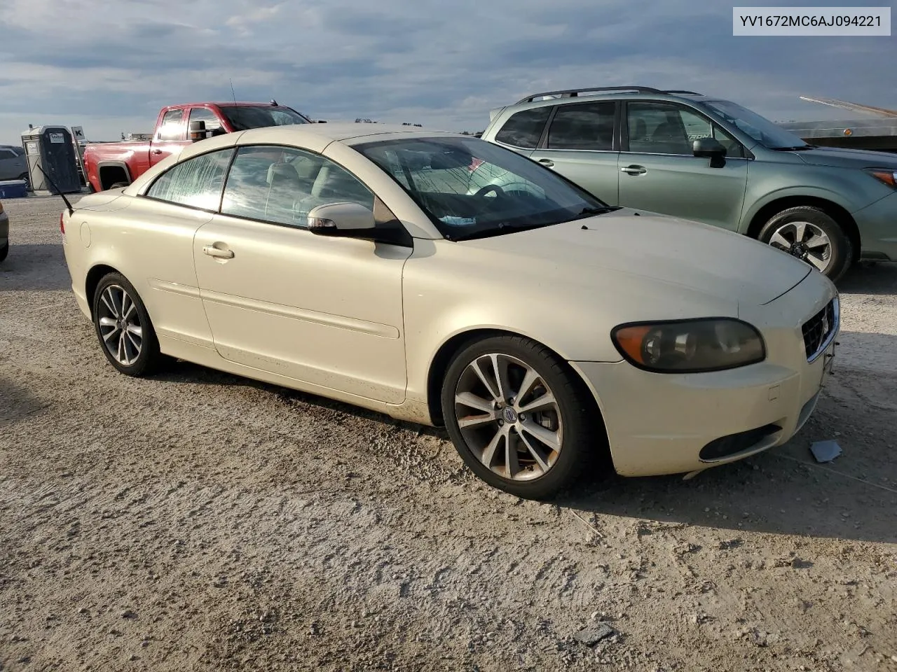 2010 Volvo C70 T5 VIN: YV1672MC6AJ094221 Lot: 78133834