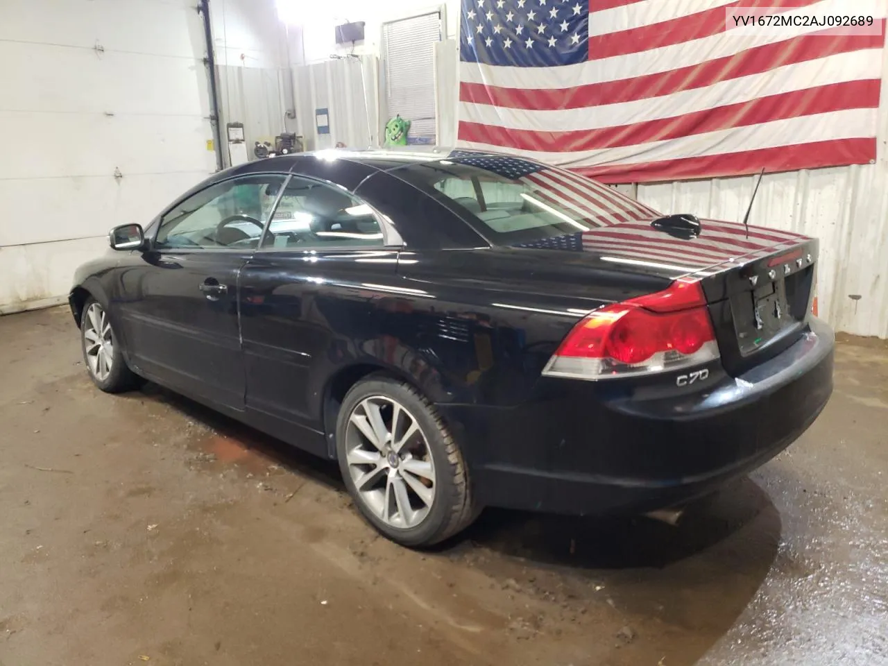 2010 Volvo C70 T5 VIN: YV1672MC2AJ092689 Lot: 85560254