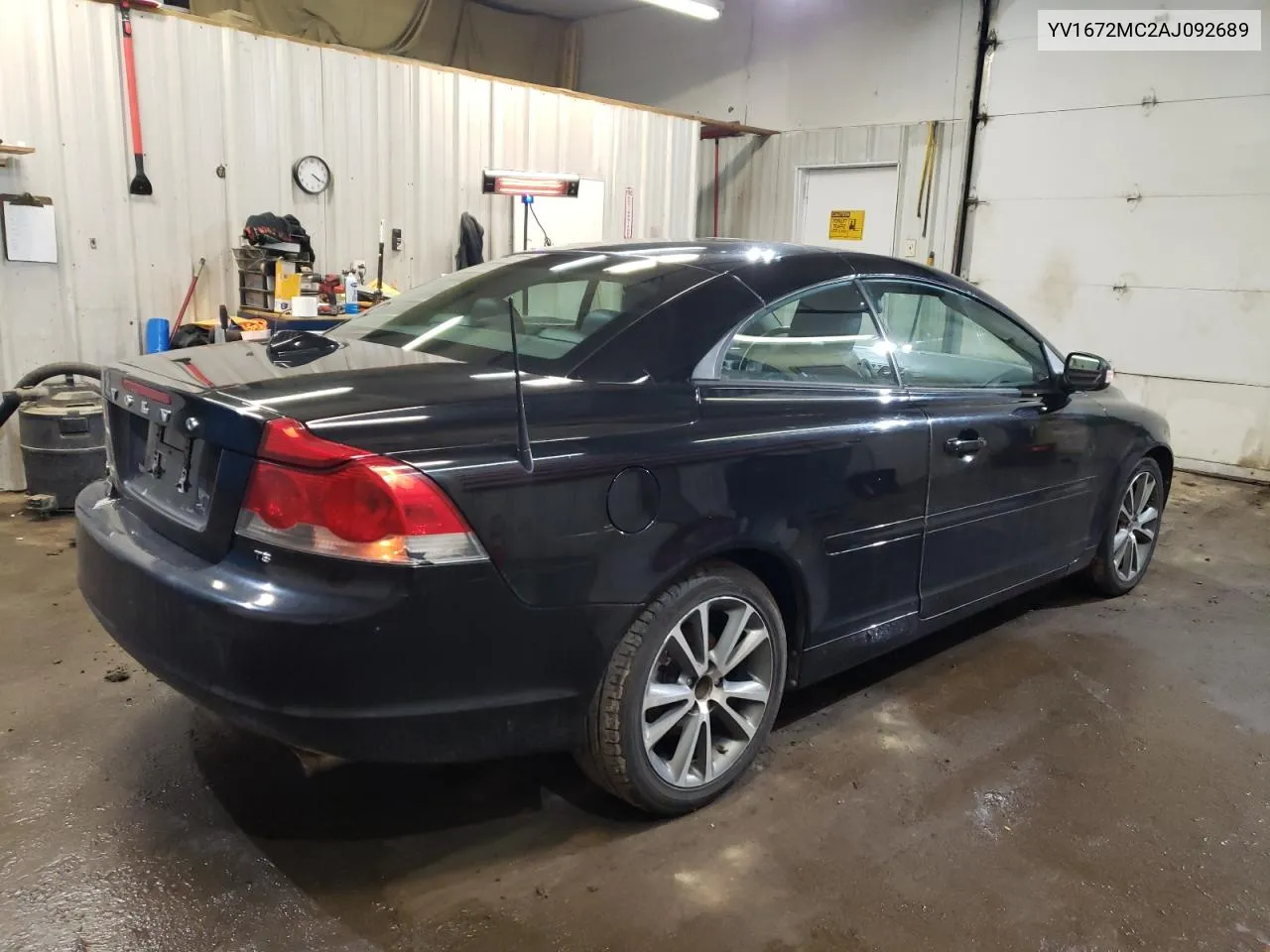 2010 Volvo C70 T5 VIN: YV1672MC2AJ092689 Lot: 85560254