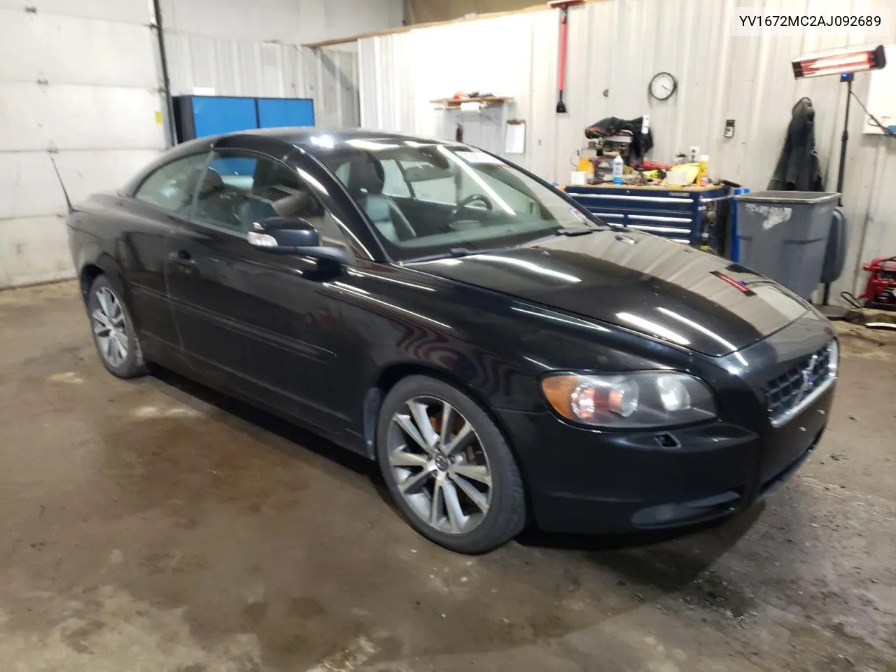 2010 Volvo C70 T5 VIN: YV1672MC2AJ092689 Lot: 85560254