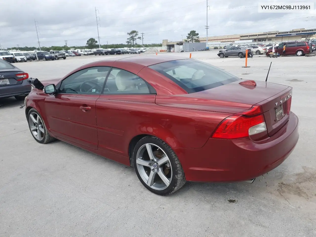 2011 Volvo C70 T5 VIN: YV1672MC9BJ113961 Lot: 51506175