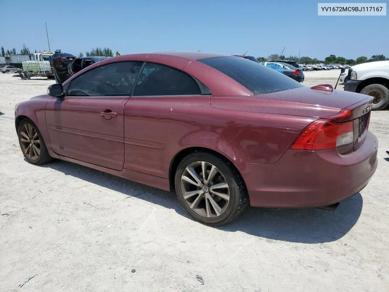 2011 Volvo C70 T5 VIN: YV1672MC9BJ117167 Lot: 56952505