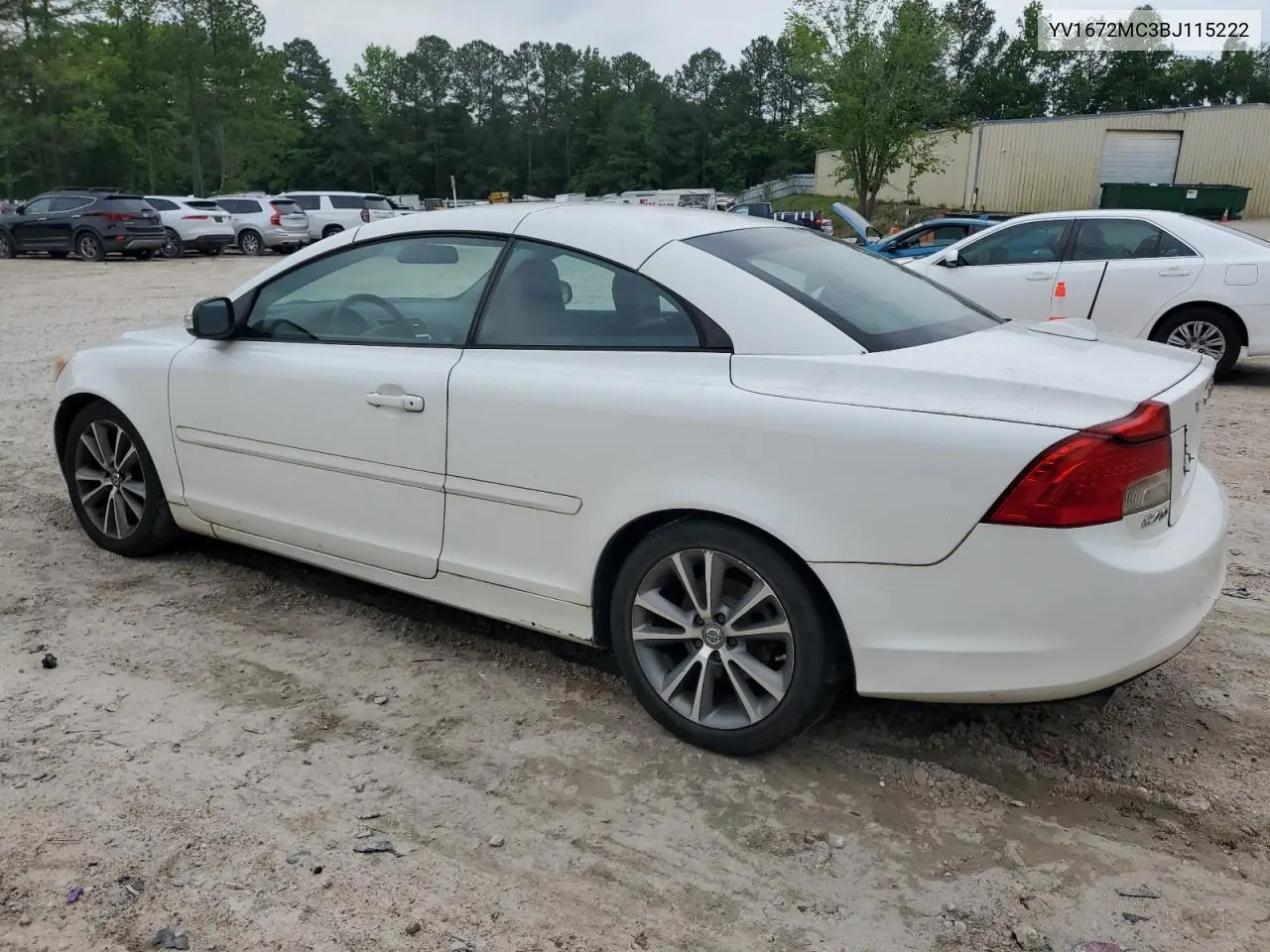 2011 Volvo C70 T5 VIN: YV1672MC3BJ115222 Lot: 57066595