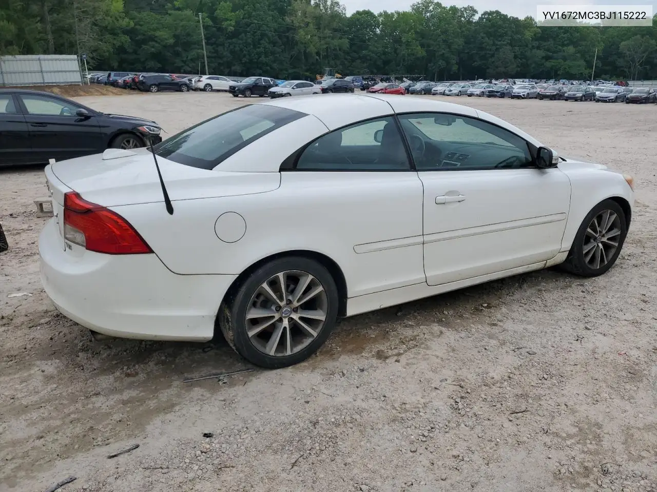 2011 Volvo C70 T5 VIN: YV1672MC3BJ115222 Lot: 57066595
