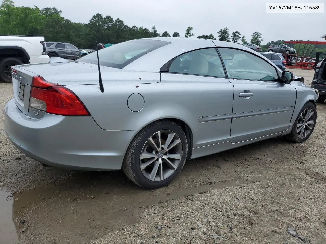2011 Volvo C70 T5 VIN: YV1672MC8BJ116589 Lot: 57157755