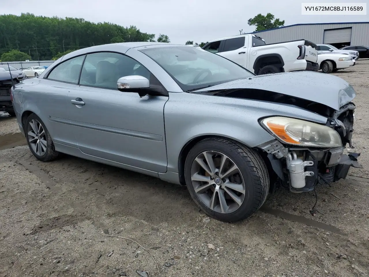 2011 Volvo C70 T5 VIN: YV1672MC8BJ116589 Lot: 57157755