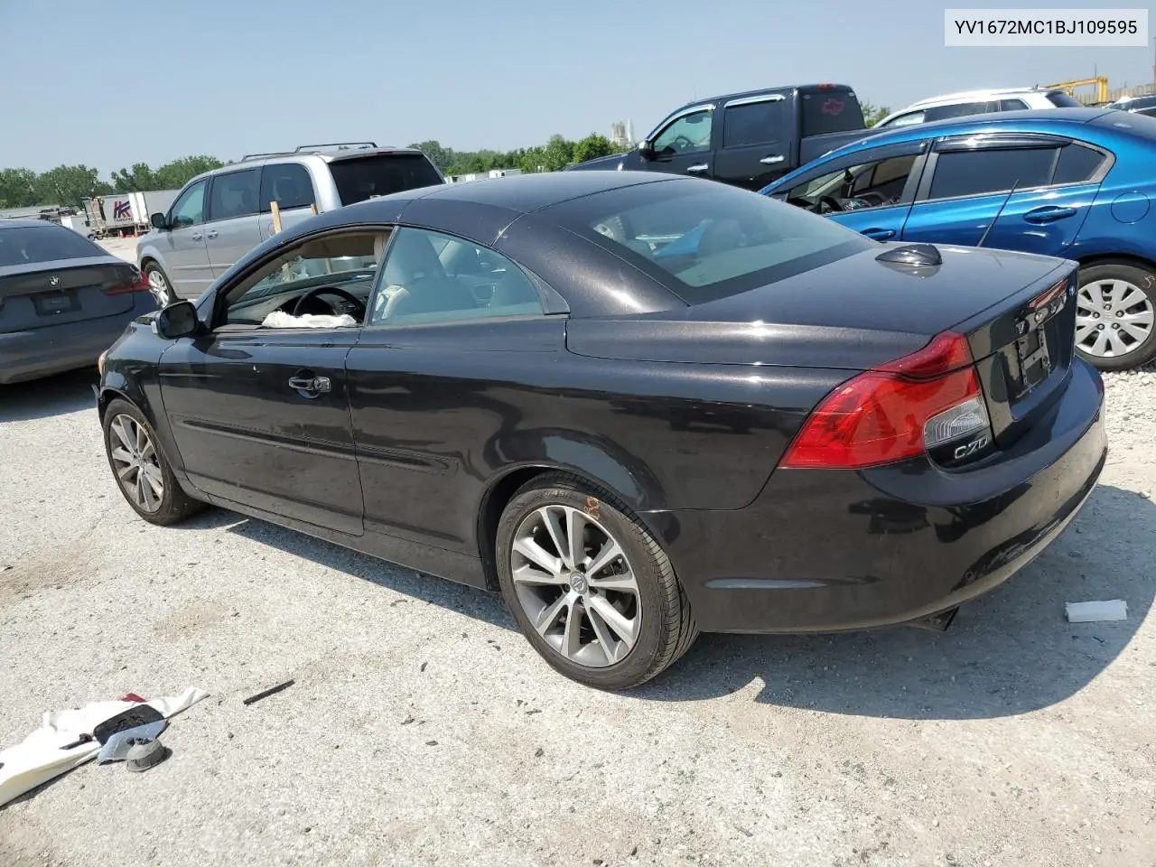 2011 Volvo C70 T5 VIN: YV1672MC1BJ109595 Lot: 59017445