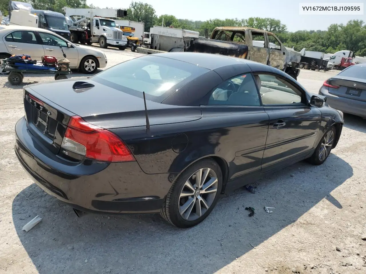 2011 Volvo C70 T5 VIN: YV1672MC1BJ109595 Lot: 59017445