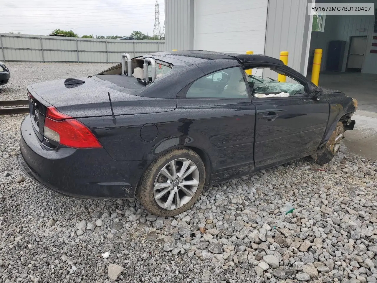 2011 Volvo C70 T5 VIN: YV1672MC7BJ120407 Lot: 60288195