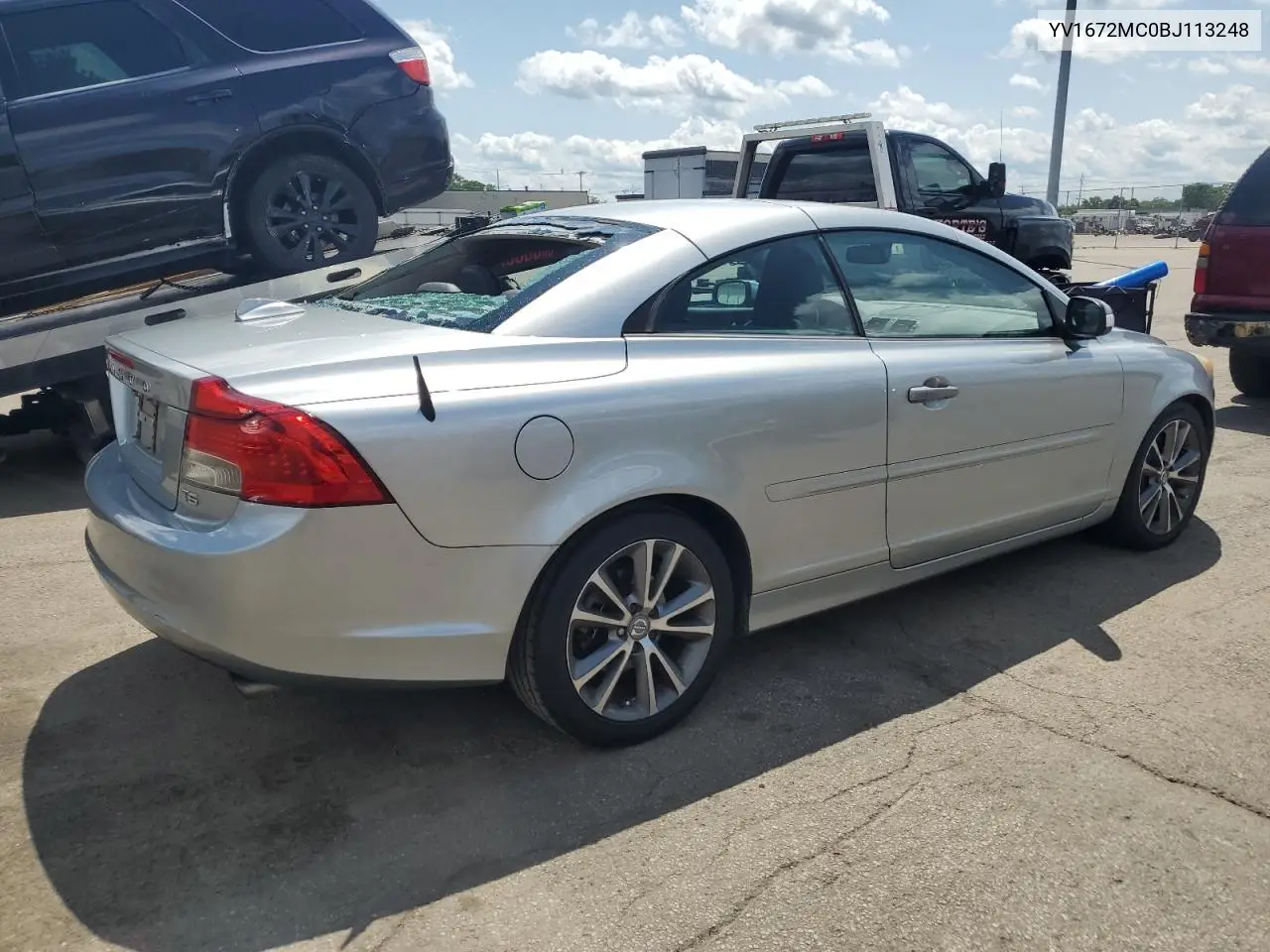 2011 Volvo C70 T5 VIN: YV1672MC0BJ113248 Lot: 61896955