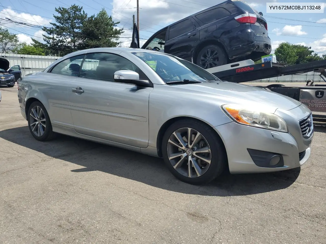 2011 Volvo C70 T5 VIN: YV1672MC0BJ113248 Lot: 61896955