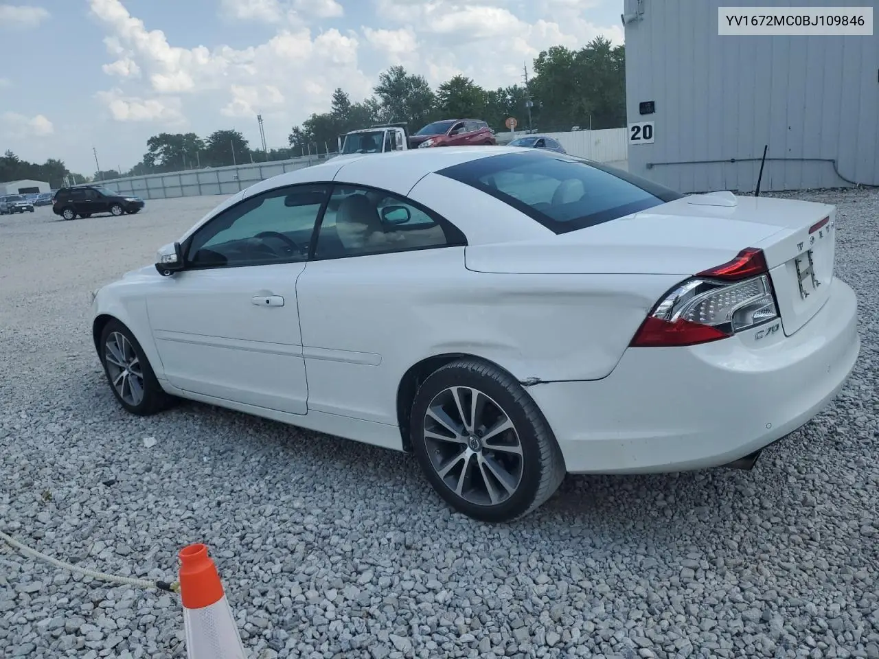 2011 Volvo C70 T5 VIN: YV1672MC0BJ109846 Lot: 62267615