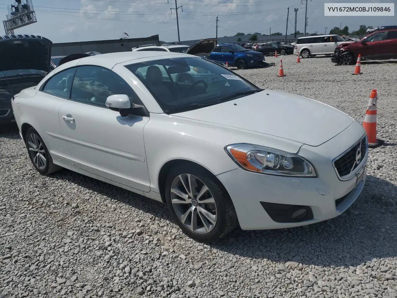 2011 Volvo C70 T5 VIN: YV1672MC0BJ109846 Lot: 62267615
