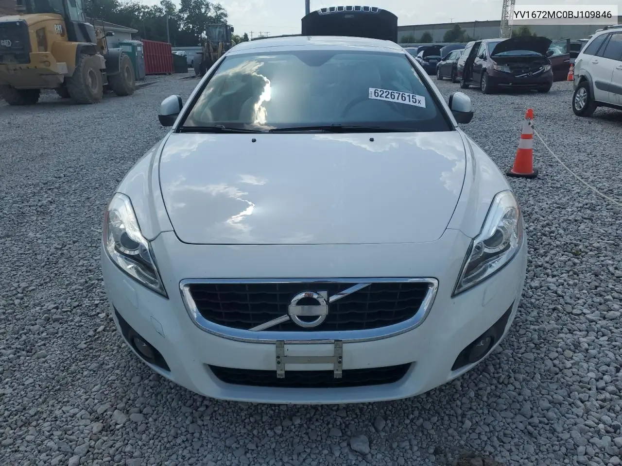 2011 Volvo C70 T5 VIN: YV1672MC0BJ109846 Lot: 62267615