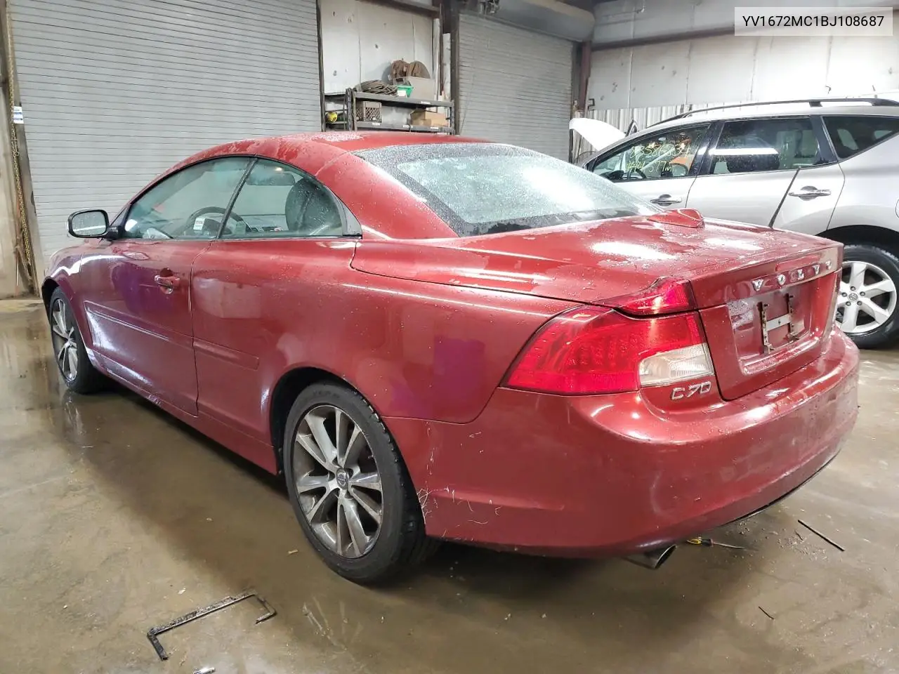 2011 Volvo C70 T5 VIN: YV1672MC1BJ108687 Lot: 81749584