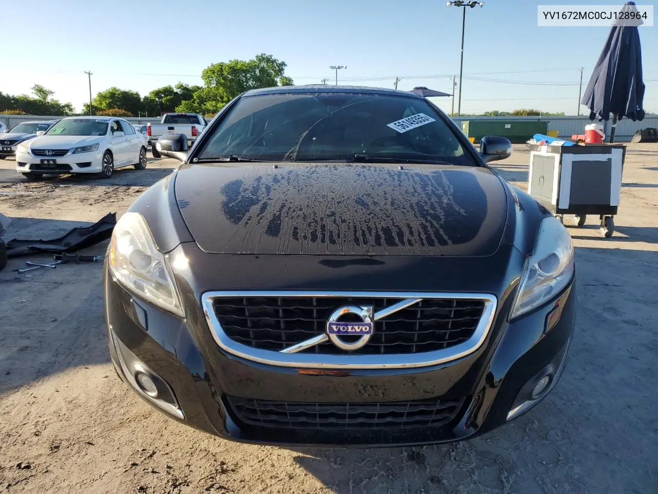 2012 Volvo C70 T5 VIN: YV1672MC0CJ128964 Lot: 56149355