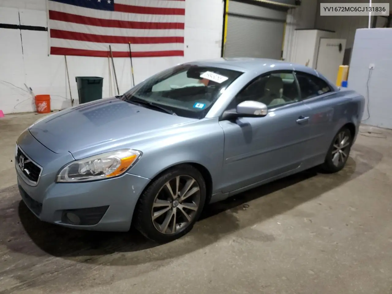 2012 Volvo C70 T5 VIN: YV1672MC6CJ131836 Lot: 59849265
