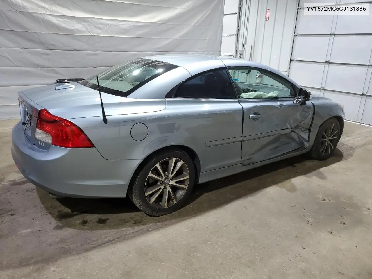 2012 Volvo C70 T5 VIN: YV1672MC6CJ131836 Lot: 59849265