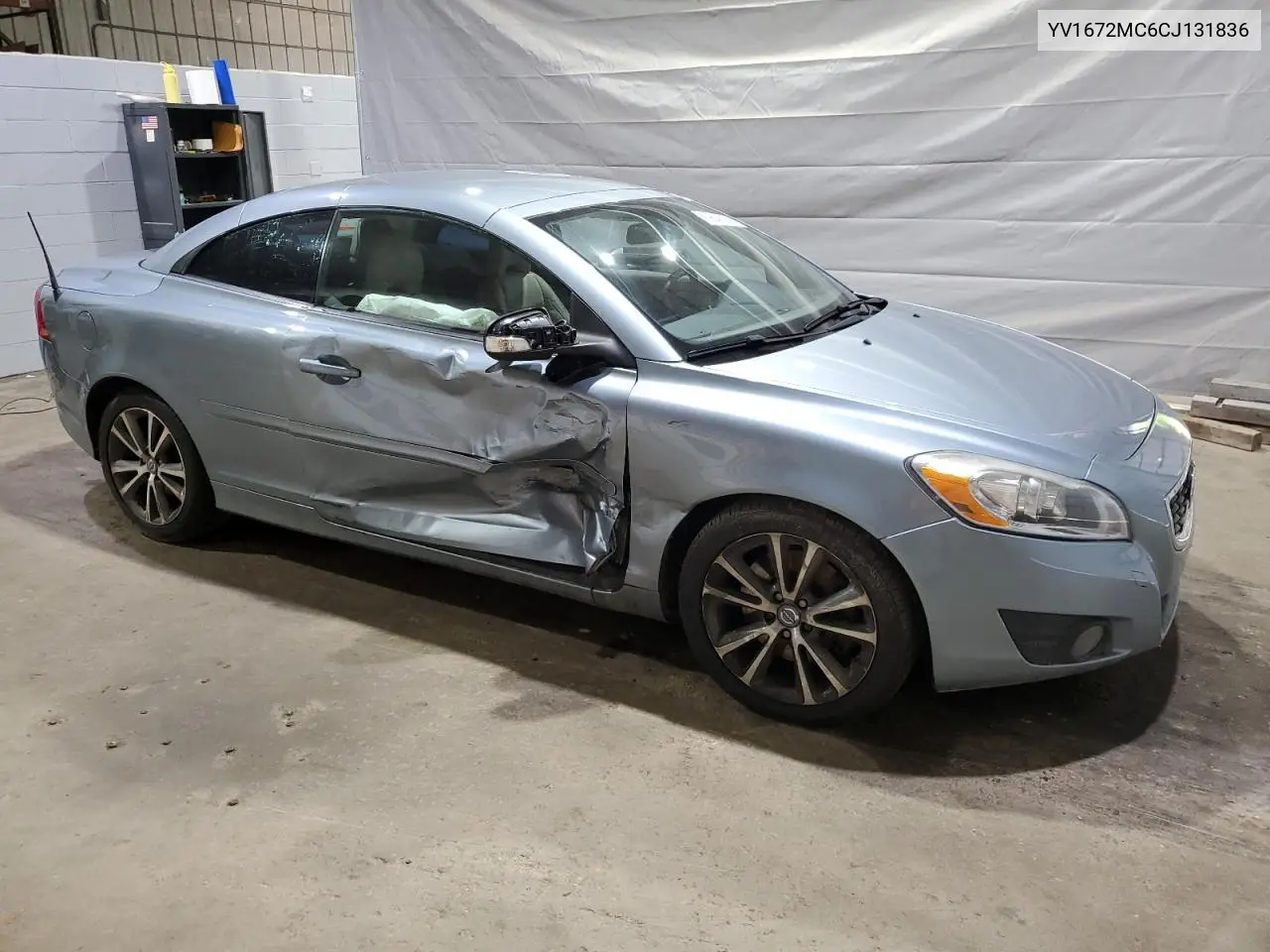 2012 Volvo C70 T5 VIN: YV1672MC6CJ131836 Lot: 59849265