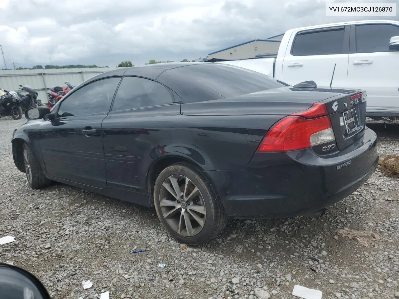 2012 Volvo C70 T5 VIN: YV1672MC3CJ126870 Lot: 59865385