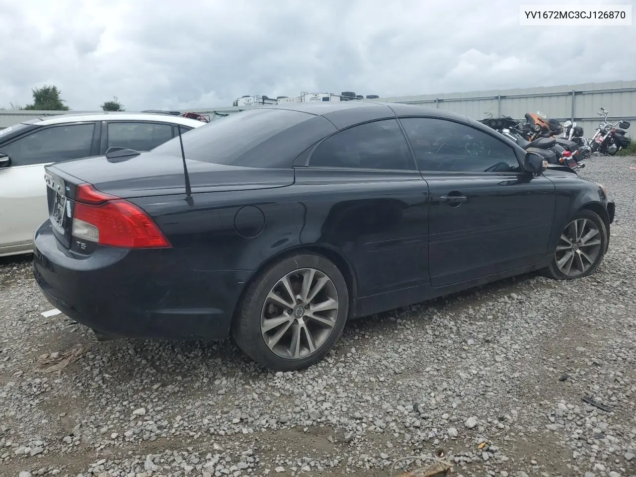 2012 Volvo C70 T5 VIN: YV1672MC3CJ126870 Lot: 59865385