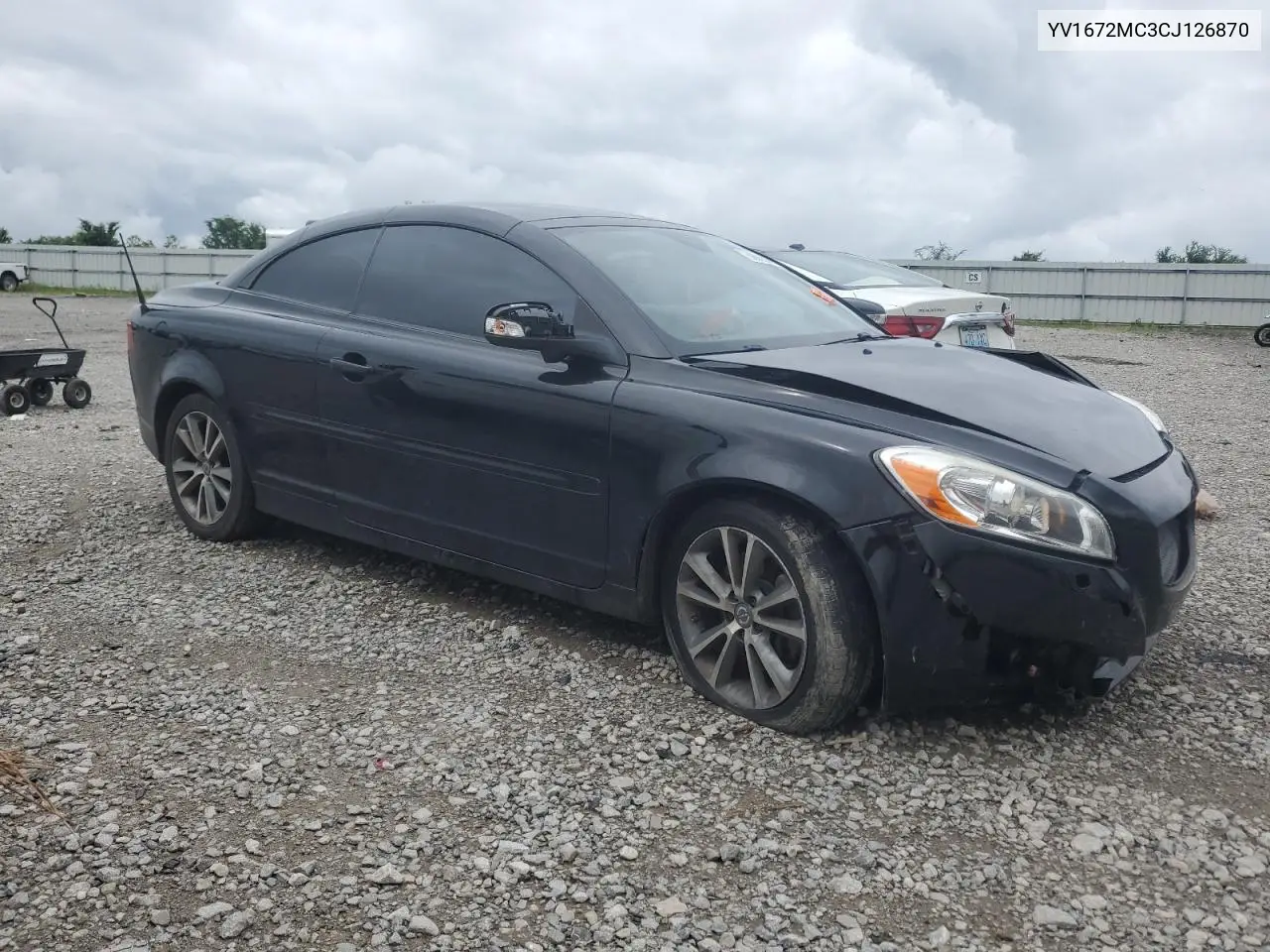 2012 Volvo C70 T5 VIN: YV1672MC3CJ126870 Lot: 59865385