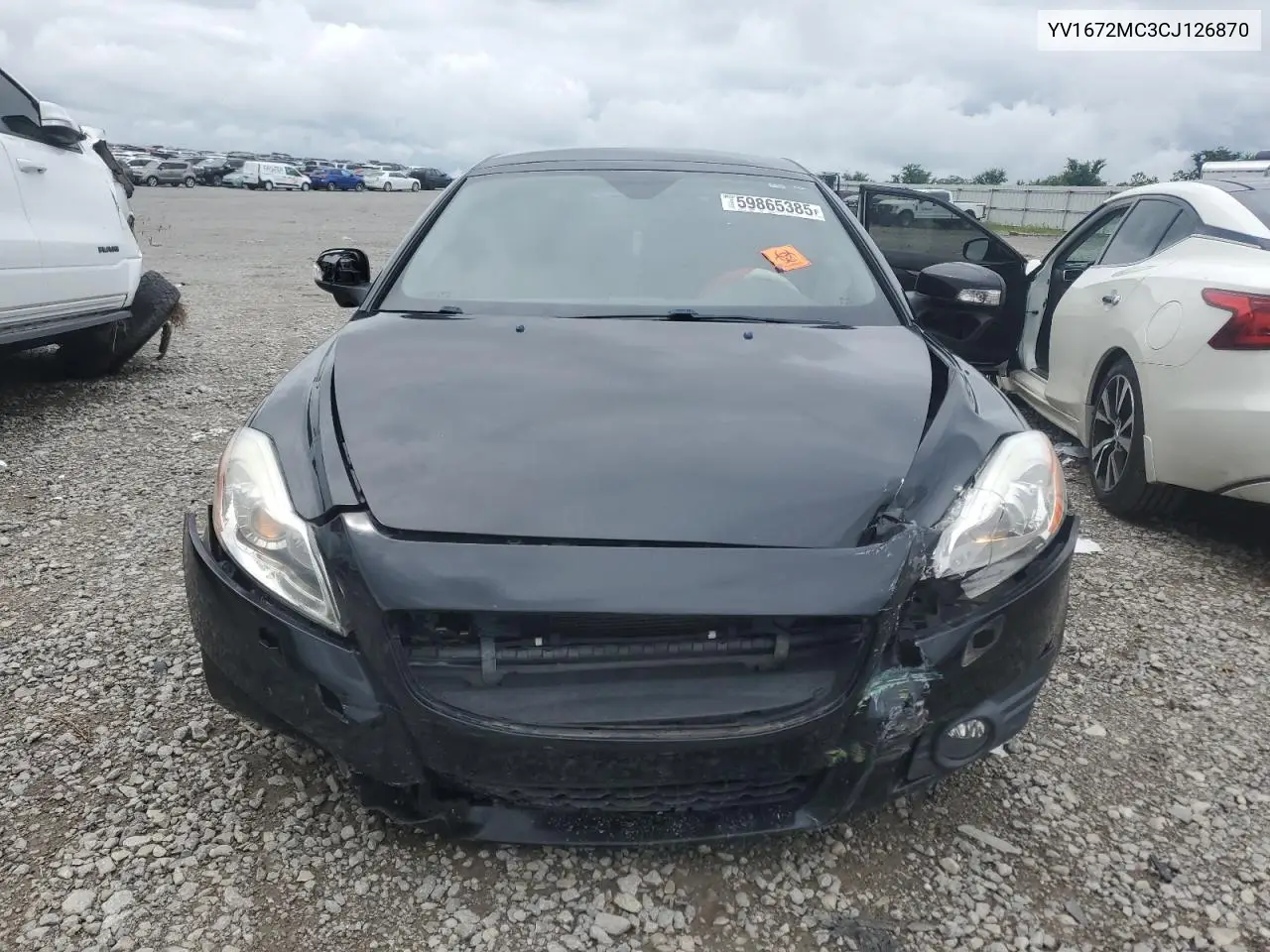 2012 Volvo C70 T5 VIN: YV1672MC3CJ126870 Lot: 59865385