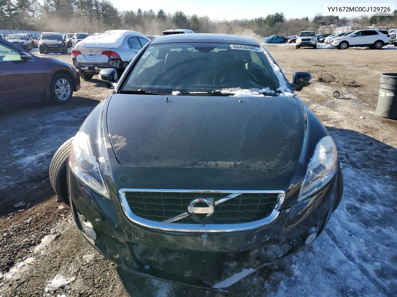 2012 Volvo C70 T5 VIN: YV1672MC0CJ129726 Lot: 88450485