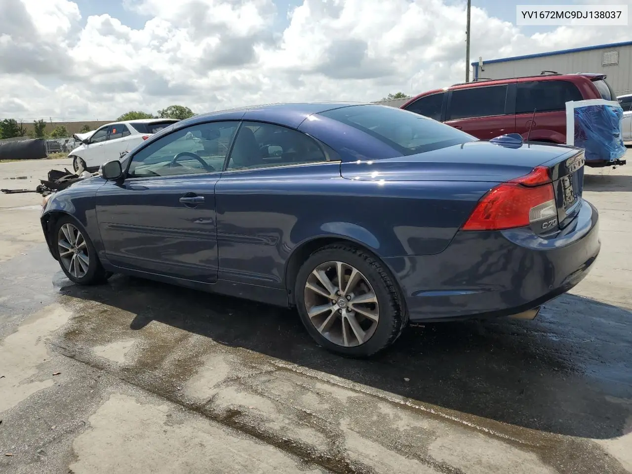 2013 Volvo C70 T5 VIN: YV1672MC9DJ138037 Lot: 55948555