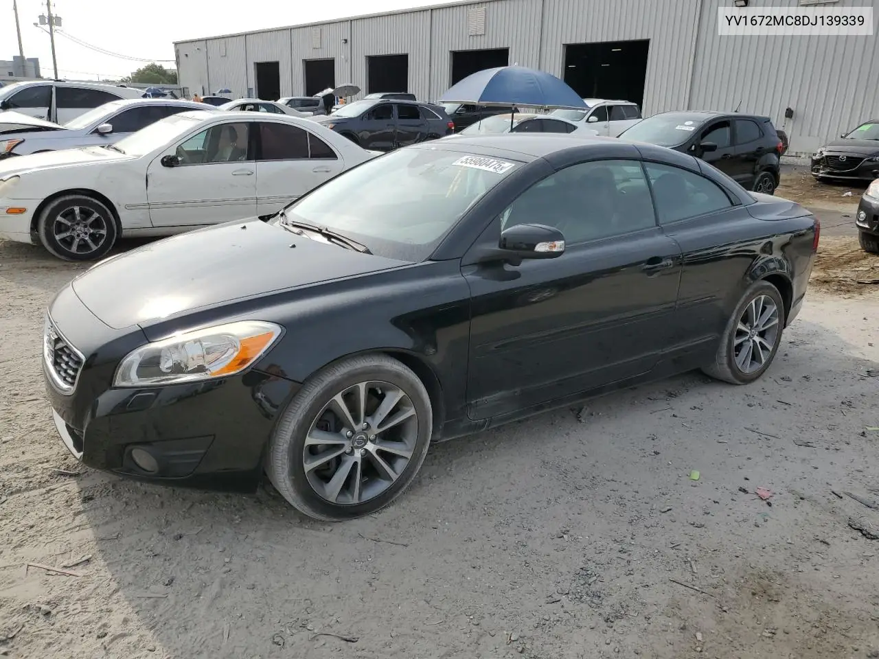 2013 Volvo C70 T5 VIN: YV1672MC8DJ139339 Lot: 55980475