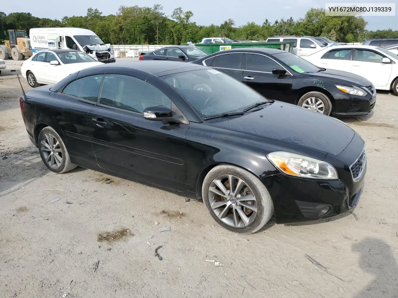 2013 Volvo C70 T5 VIN: YV1672MC8DJ139339 Lot: 55980475