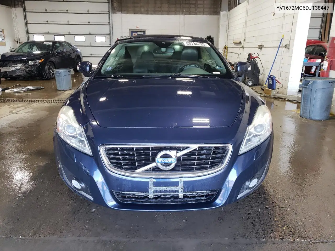 2013 Volvo C70 T5 VIN: YV1672MC6DJ138447 Lot: 56736395