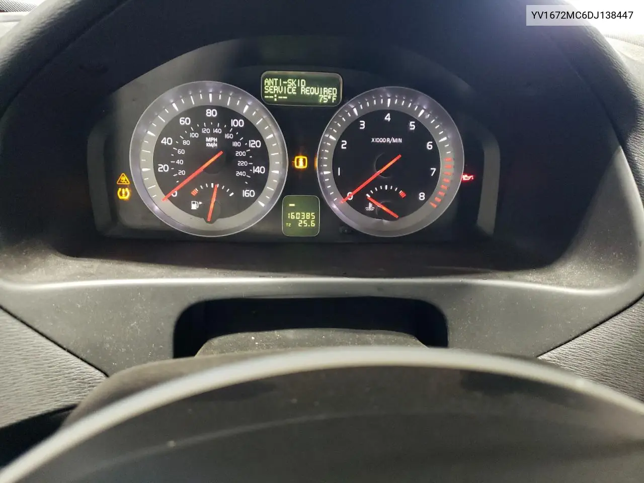 2013 Volvo C70 T5 VIN: YV1672MC6DJ138447 Lot: 56736395