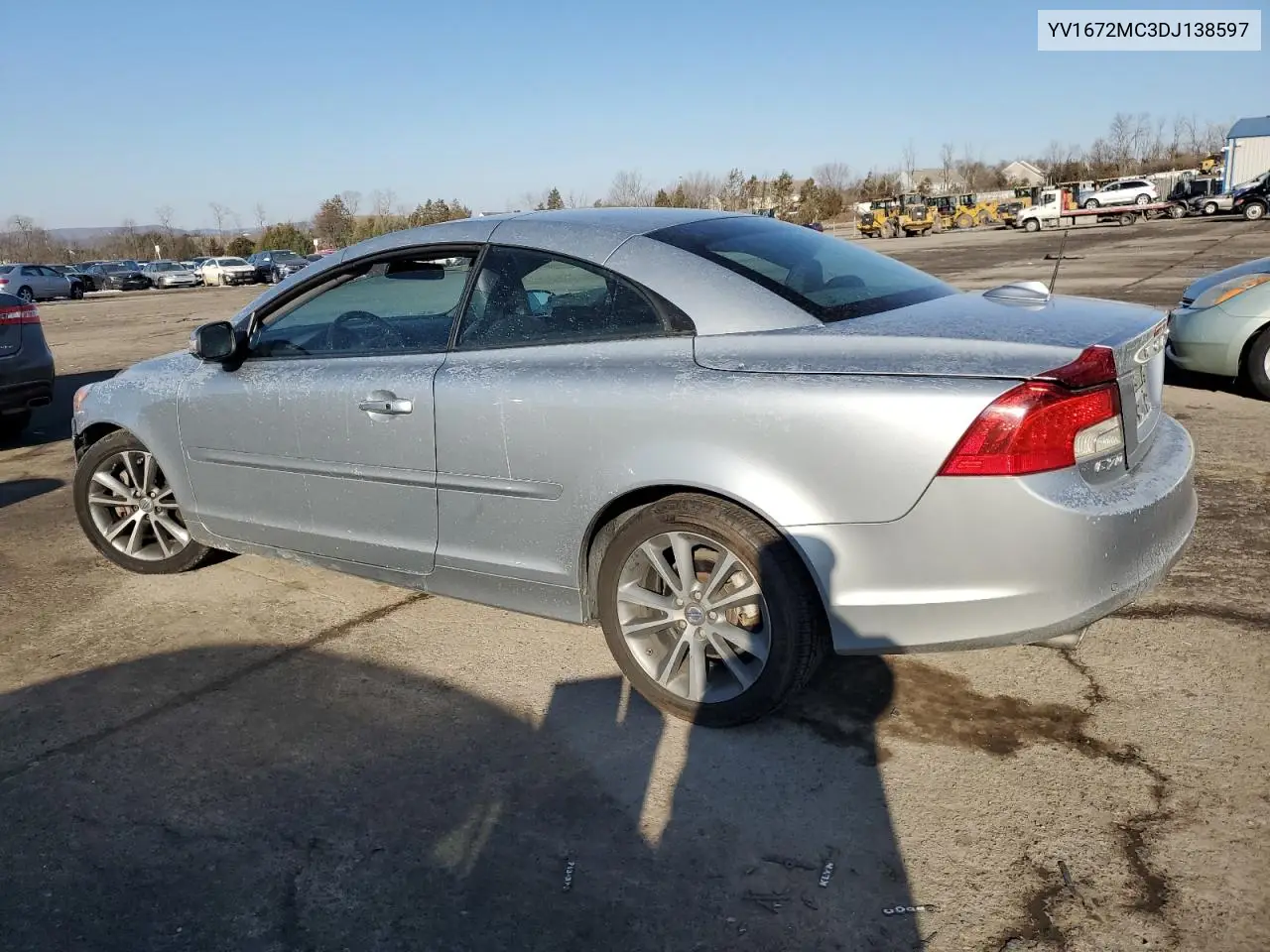 2013 Volvo C70 T5 VIN: YV1672MC3DJ138597 Lot: 57497455