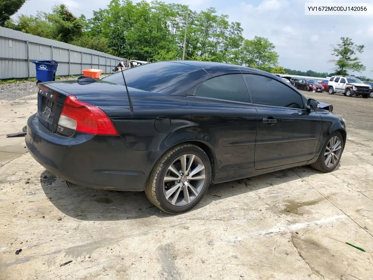 2013 Volvo C70 T5 VIN: YV1672MC0DJ142056 Lot: 59021335