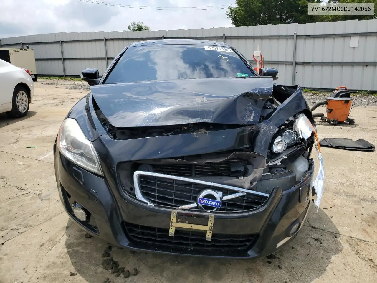 2013 Volvo C70 T5 VIN: YV1672MC0DJ142056 Lot: 59021335