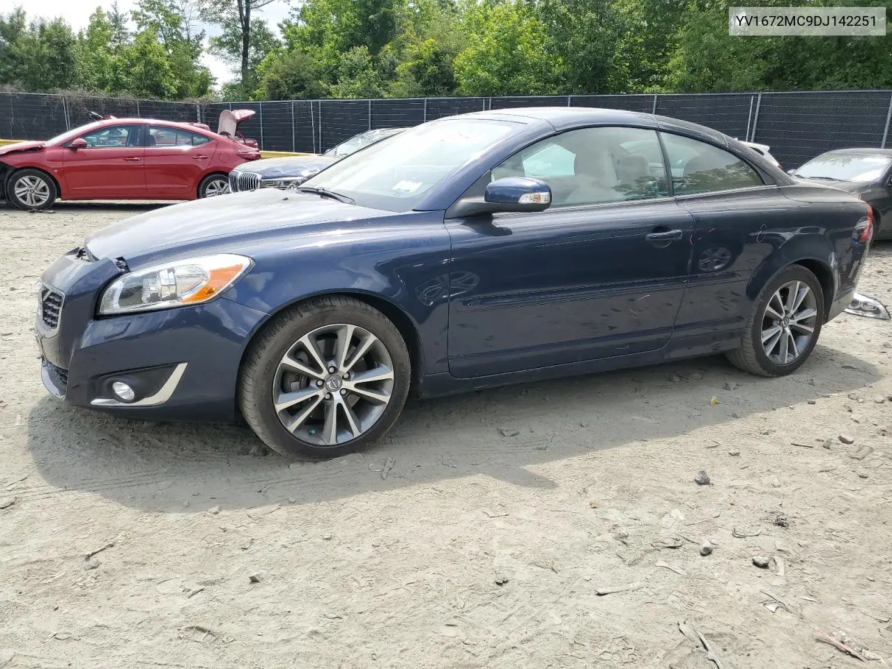 2013 Volvo C70 T5 VIN: YV1672MC9DJ142251 Lot: 59559945