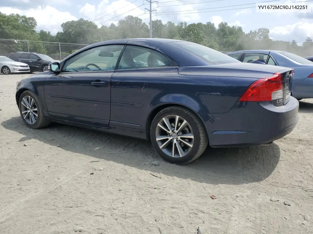2013 Volvo C70 T5 VIN: YV1672MC9DJ142251 Lot: 59559945