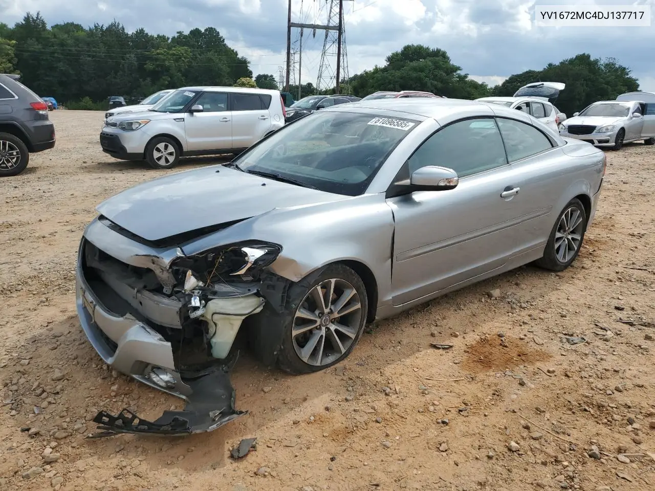 2013 Volvo C70 T5 VIN: YV1672MC4DJ137717 Lot: 61096585
