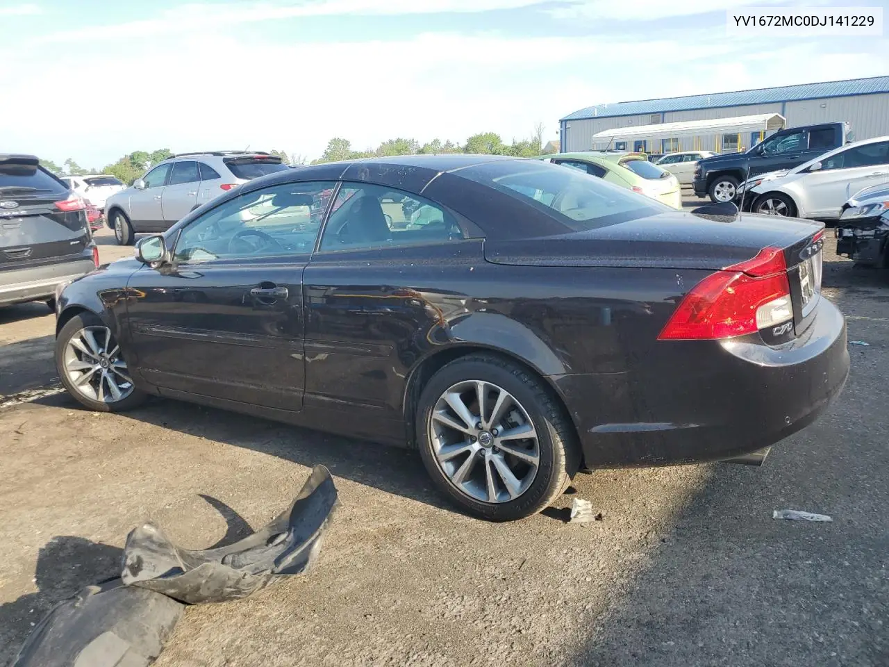 2013 Volvo C70 T5 VIN: YV1672MC0DJ141229 Lot: 62493895