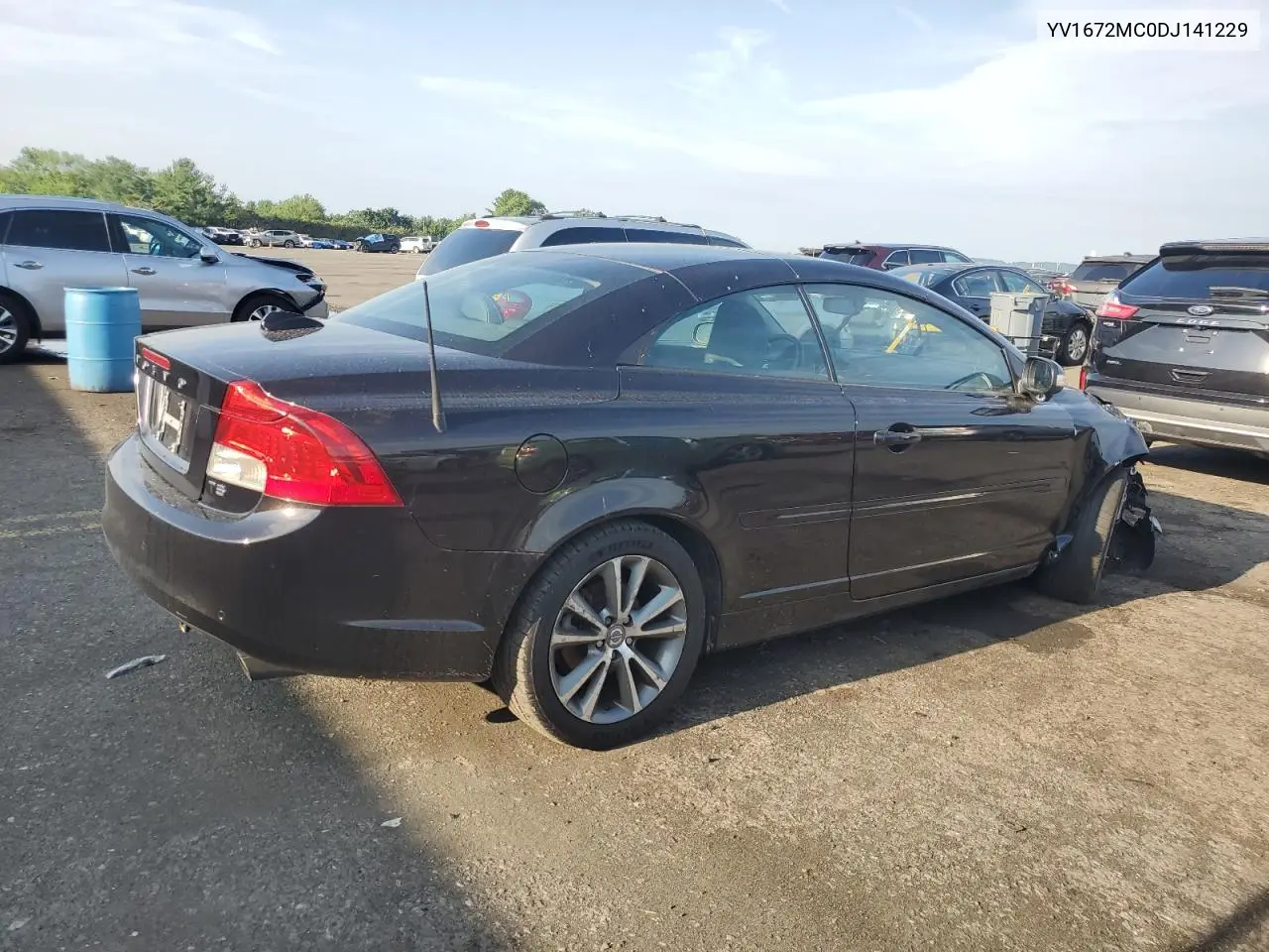 2013 Volvo C70 T5 VIN: YV1672MC0DJ141229 Lot: 62493895
