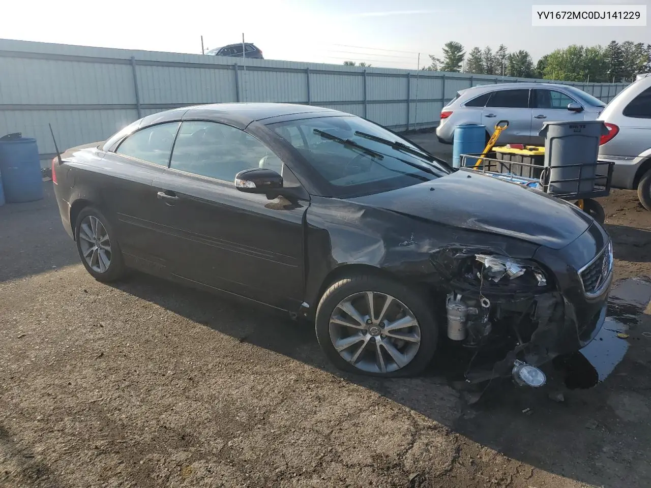2013 Volvo C70 T5 VIN: YV1672MC0DJ141229 Lot: 62493895