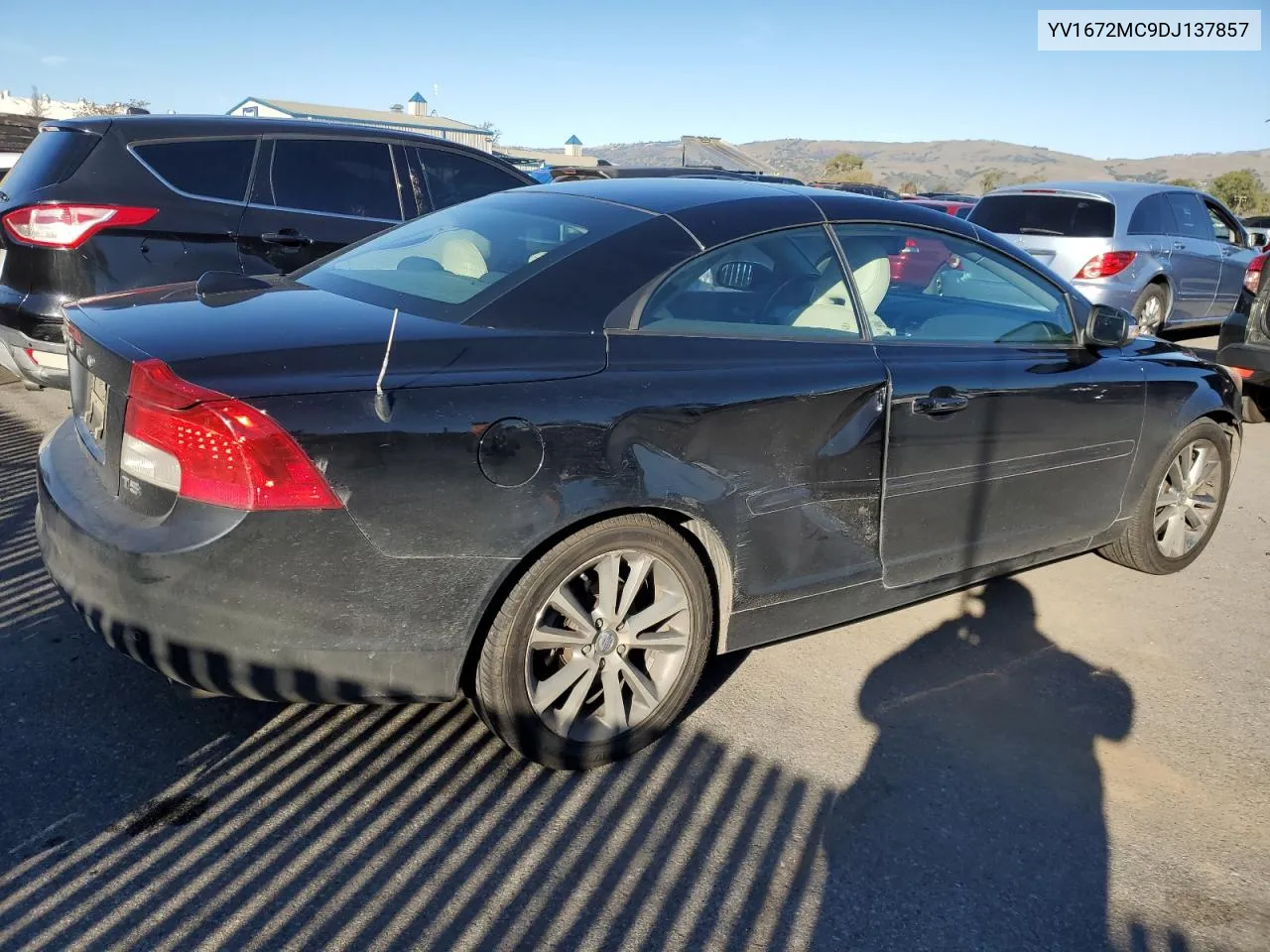 2013 Volvo C70 T5 VIN: YV1672MC9DJ137857 Lot: 87740935