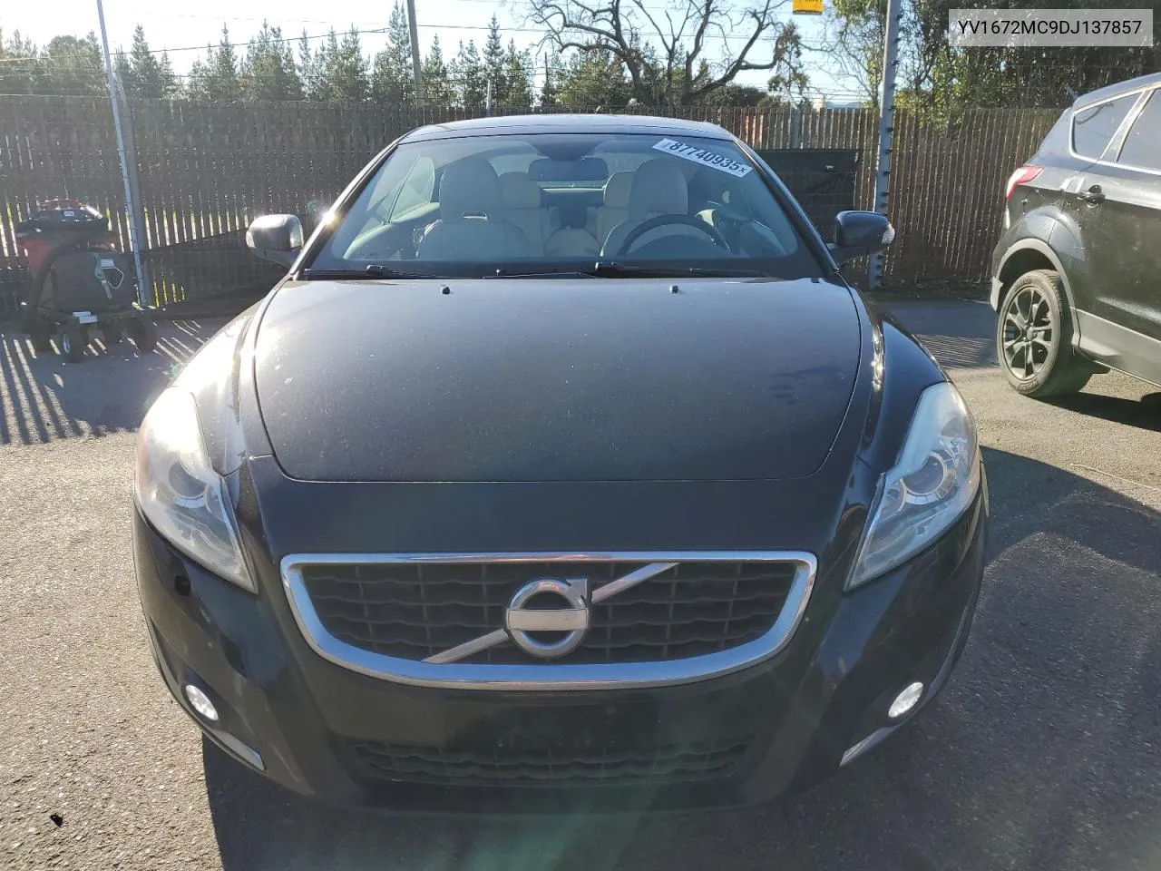 2013 Volvo C70 T5 VIN: YV1672MC9DJ137857 Lot: 87740935