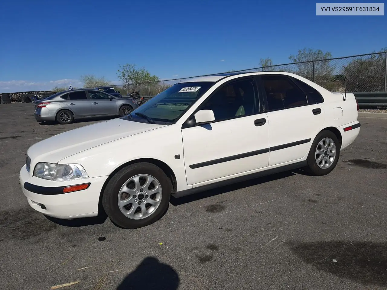 2001 Volvo S40 1.9T VIN: YV1VS29591F631834 Lot: 56586425
